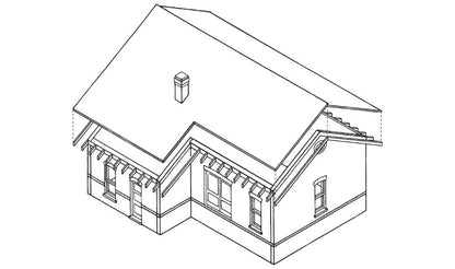 DPM HO 10700 - Freight Depot Kit