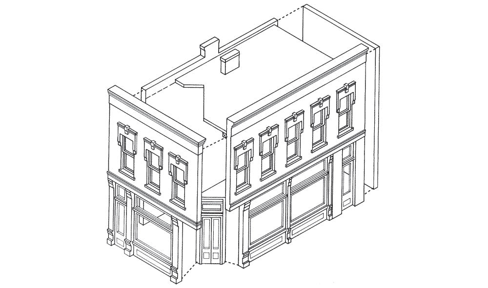 DPM HO 11300 - Carol's Corner Cafe Kit