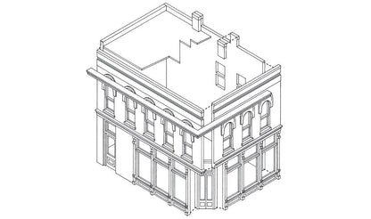 DPM HO 11500 - The Other Corner Café Kit