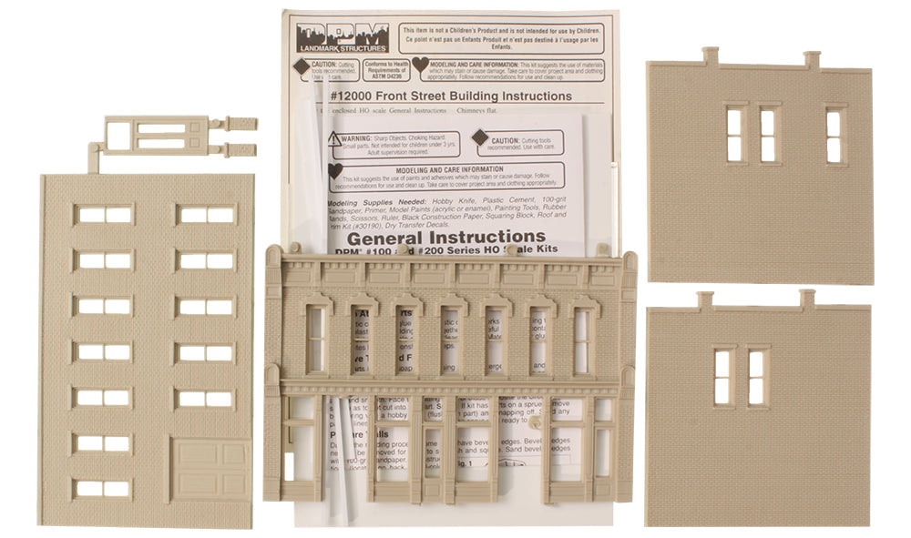 DPM HO 12000 - Front Street Building Kit