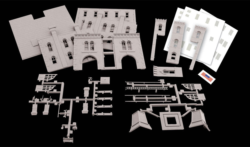 DPM HO 12400 - Fire Station No.3 Kit