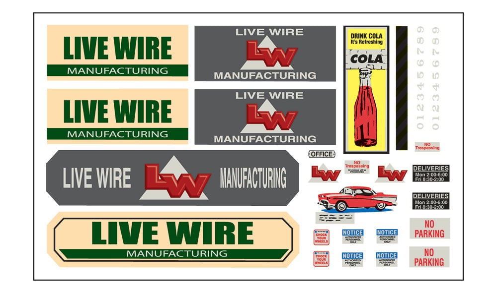 DPM HO 12600 - Live Wire Manufacturing Kit