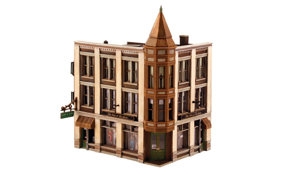 DPM HO 12800 - Corner Department Store Kit