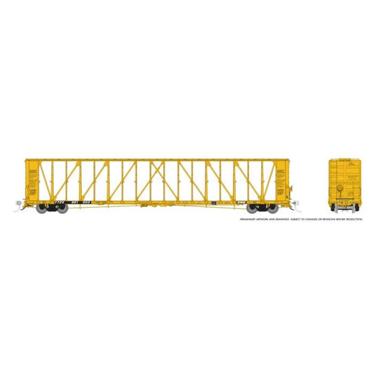 Rapido Trains HO 174014 - NSC 73' Centerbeam Flatcar "TTX"  (6-Pack)