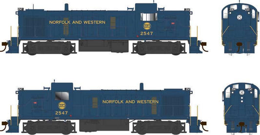 Bowser HO 25222 - Alco RS-3 Diesel Locomotive "Norfolk & Western" #2547 (w/DCC/Sound) ex-NKP