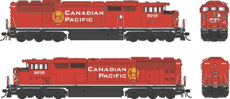 Bowser HO 25348 - SD40-2f Diesel Locomotive "Canadian Pacific" #9010 (w/DCC/Sound) Beaver Logo