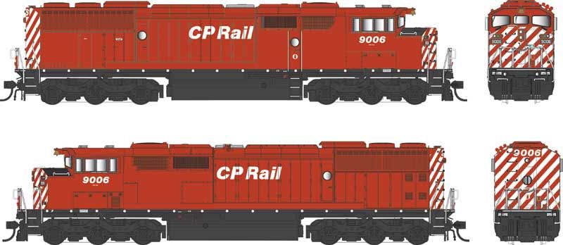 Bowser HO 25360 - SD40-2f Diesel Locomotive "Canadian Pacific" #9019 (w/DCC/Sound)