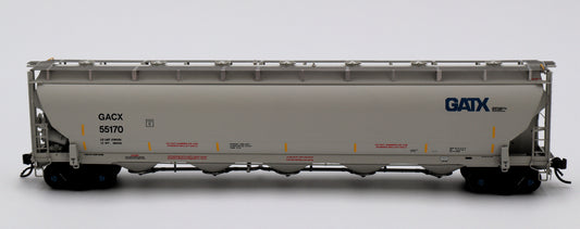 Atlas HO 20007482 - Master Trinity 5660 PD Covered Hopper - 'GACX (Blue GATX Logo)' - #55170