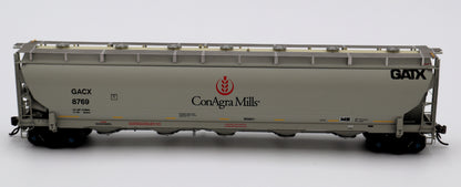 Atlas HO 20007492 - Master Trinity 5660 PD Covered Hopper - 'GACX (ConAgra Mills)' - #8776