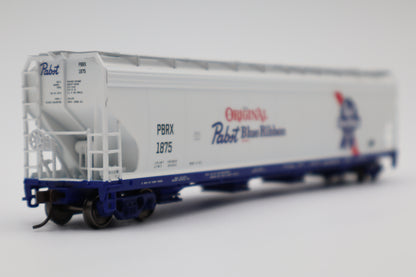 Atlas HO 20007682 - Master - 5748 Centerflow Covered Hopper Car "Pabst Blue Ribbon" #1899