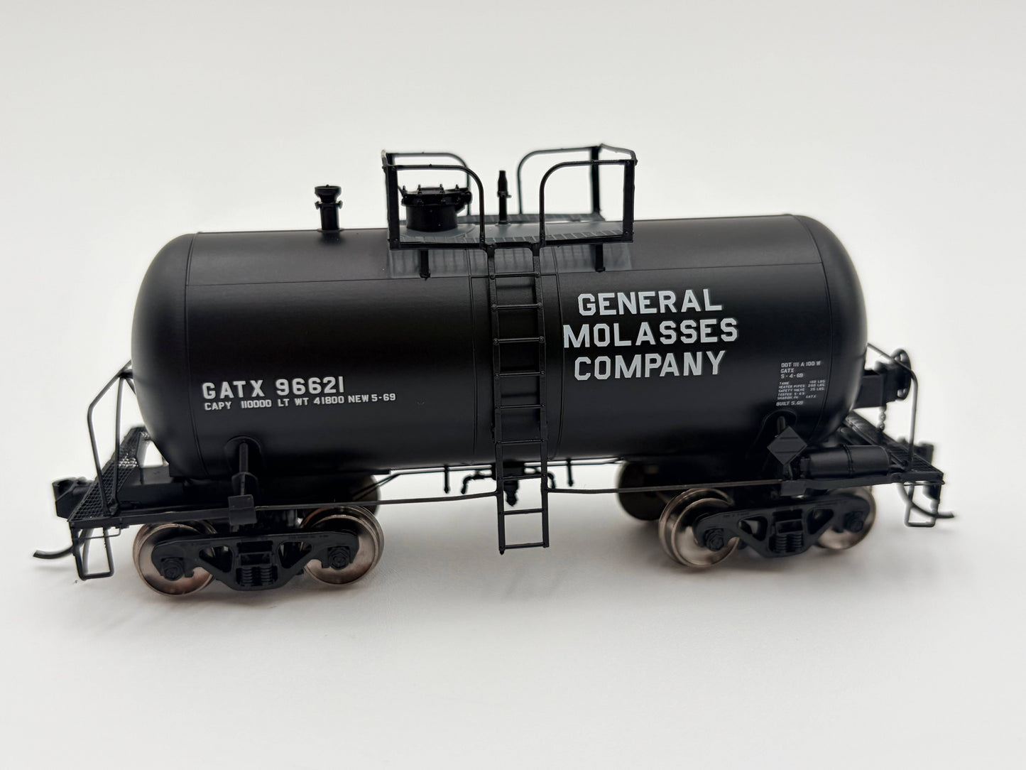 Atlas HO 20007806 - Master - Beer Can Tank Car "General Molasses" #96626 (GATX)