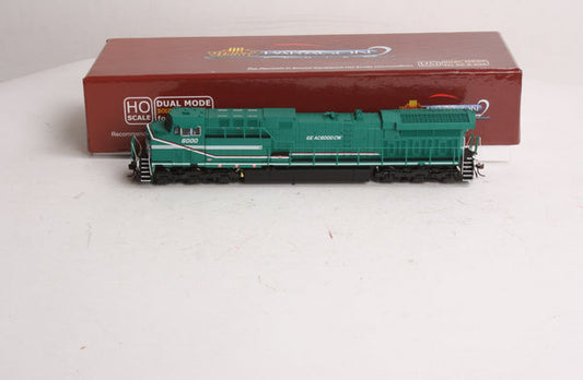 Broadway Limited 2010 HO Green Machine GE AC6000CW #6000 w Paragon2 (DCC)-Open Box-M1452