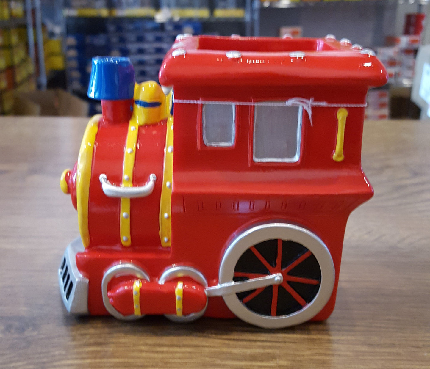 Red Train Pen & Pencil Holder