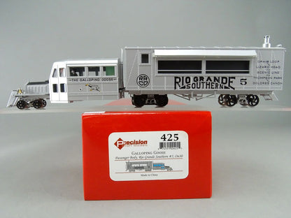 Precision Craft Models 425 HO Scale "Rio Grande Southern" Galloping Goose #5-Open Box-M1450