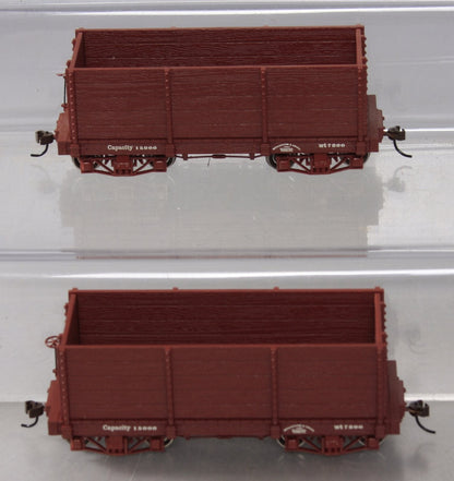 Bachmann 26541 On30 Data Only 18' Wood High-Side Gondola (Set of 2)-Open Box-M1447