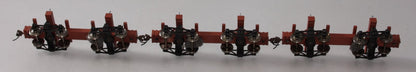 Bachmann "On30" 27391 - Skeleton Log Cars (3-Car Set w/ Resin Logs) -Open Box-H1033