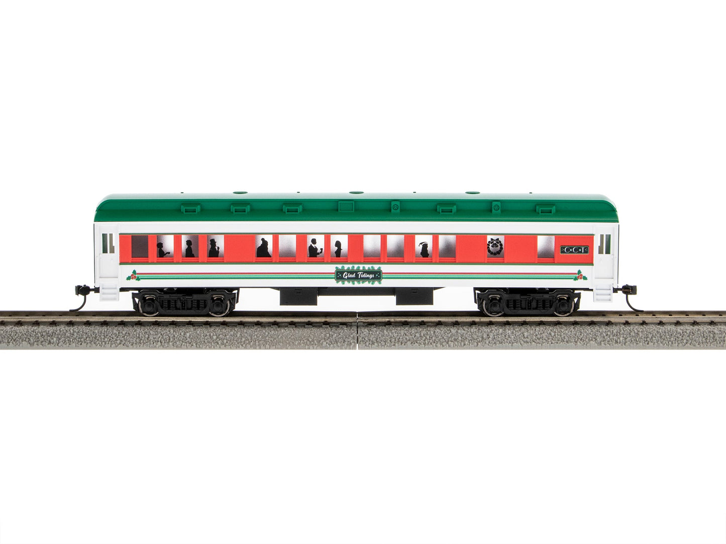 Lionel HO 2151010 - Christmas Cheer Passenger Set w/ Magnalock track