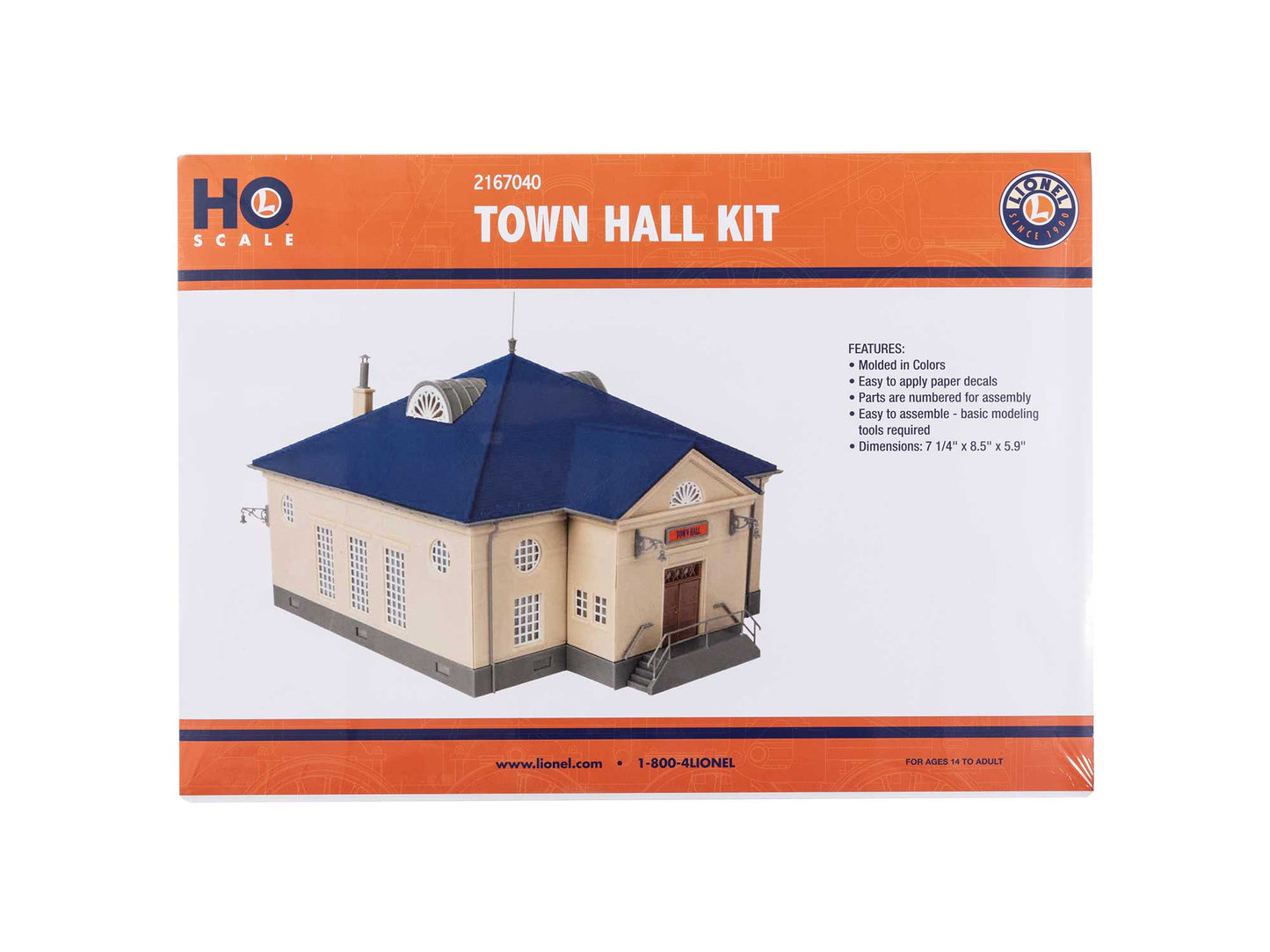 Lionel HO 2167040 - Town Hall Building Kit