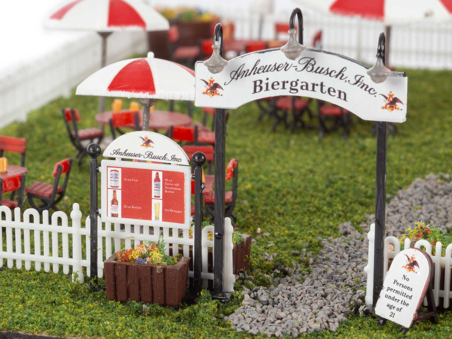 Lionel HO 2167100 - Anheuser-Busch Biergarten Kit