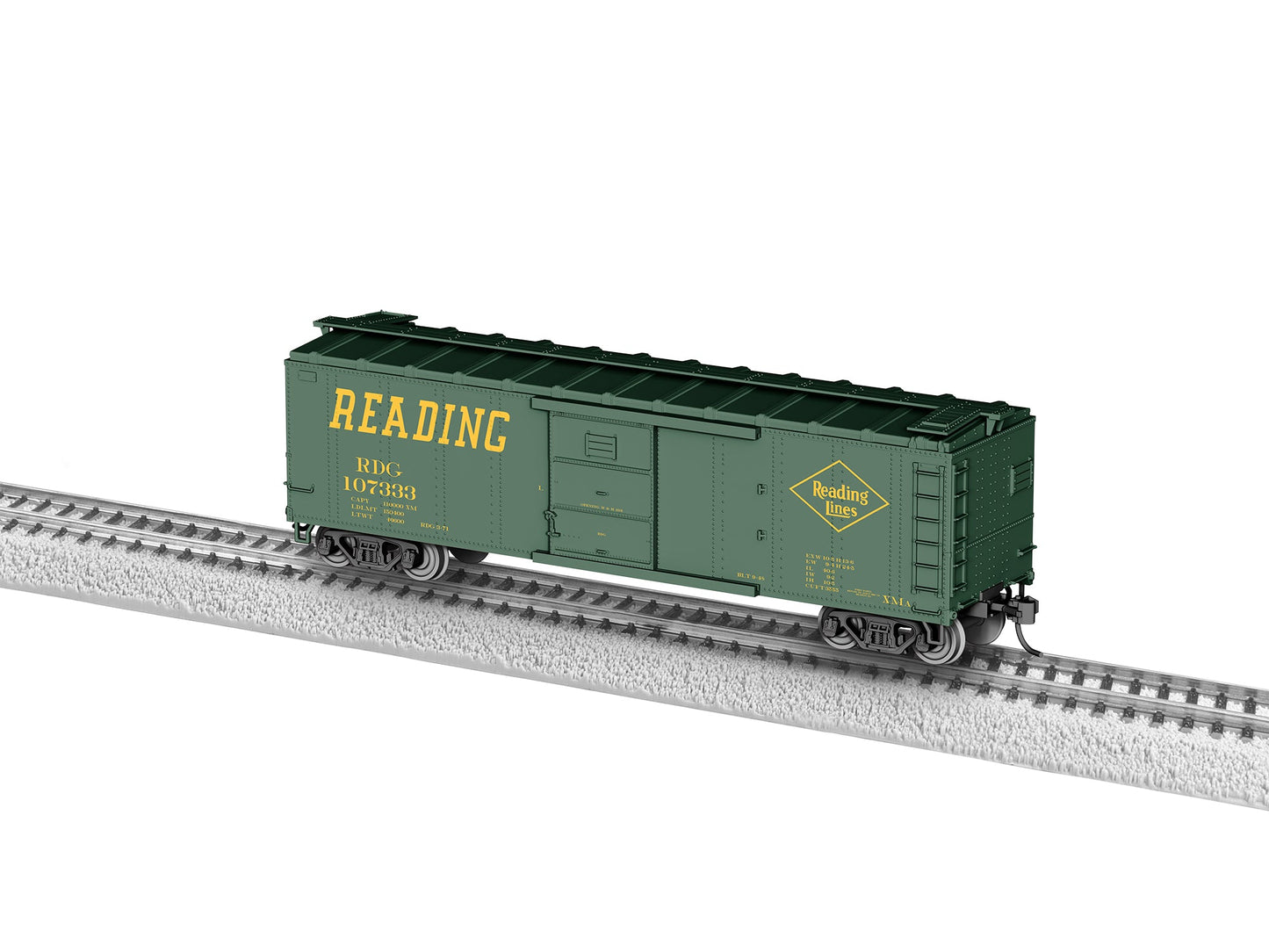 Lionel HO 2354160 - Boxcar "Reading" #107333