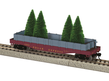 Lionel HO 2454070 - Gondola Car "The Polar Express" w/ Tree Load