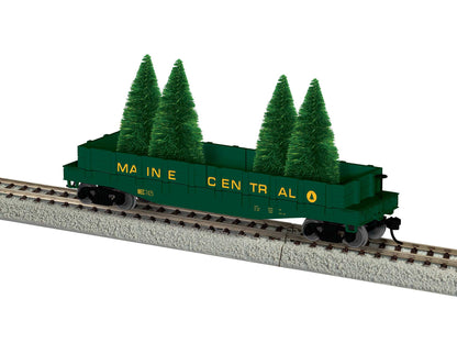 Lionel HO 2454090 - Gondola Car "Maine Central" w/ Tree Load