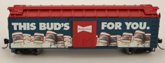 Lionel HO 2454160 - Anheuser-Busch - Reefer Car "This Buds For Your"