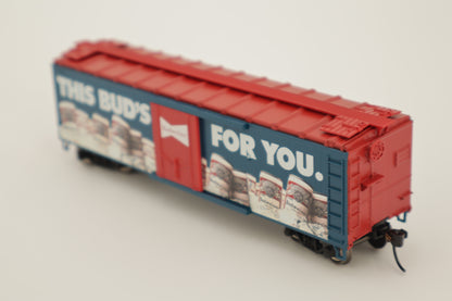 Lionel HO 2454160 - Anheuser-Busch - Reefer Car "This Buds For Your"