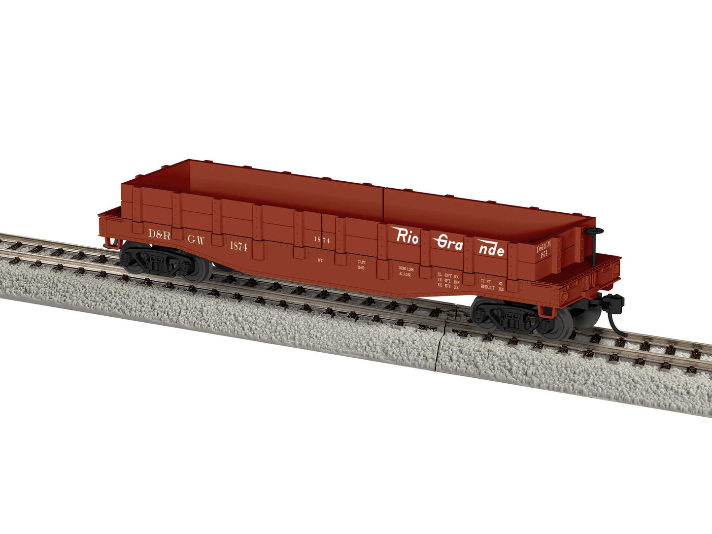 Lionel HO 2454270 - Gondola Car "Denver & Rio Grande" #1874