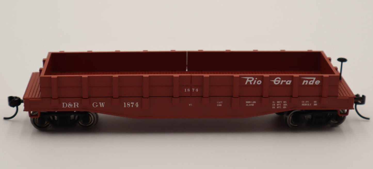Lionel HO 2454270 - Gondola Car "Denver & Rio Grande" #1874