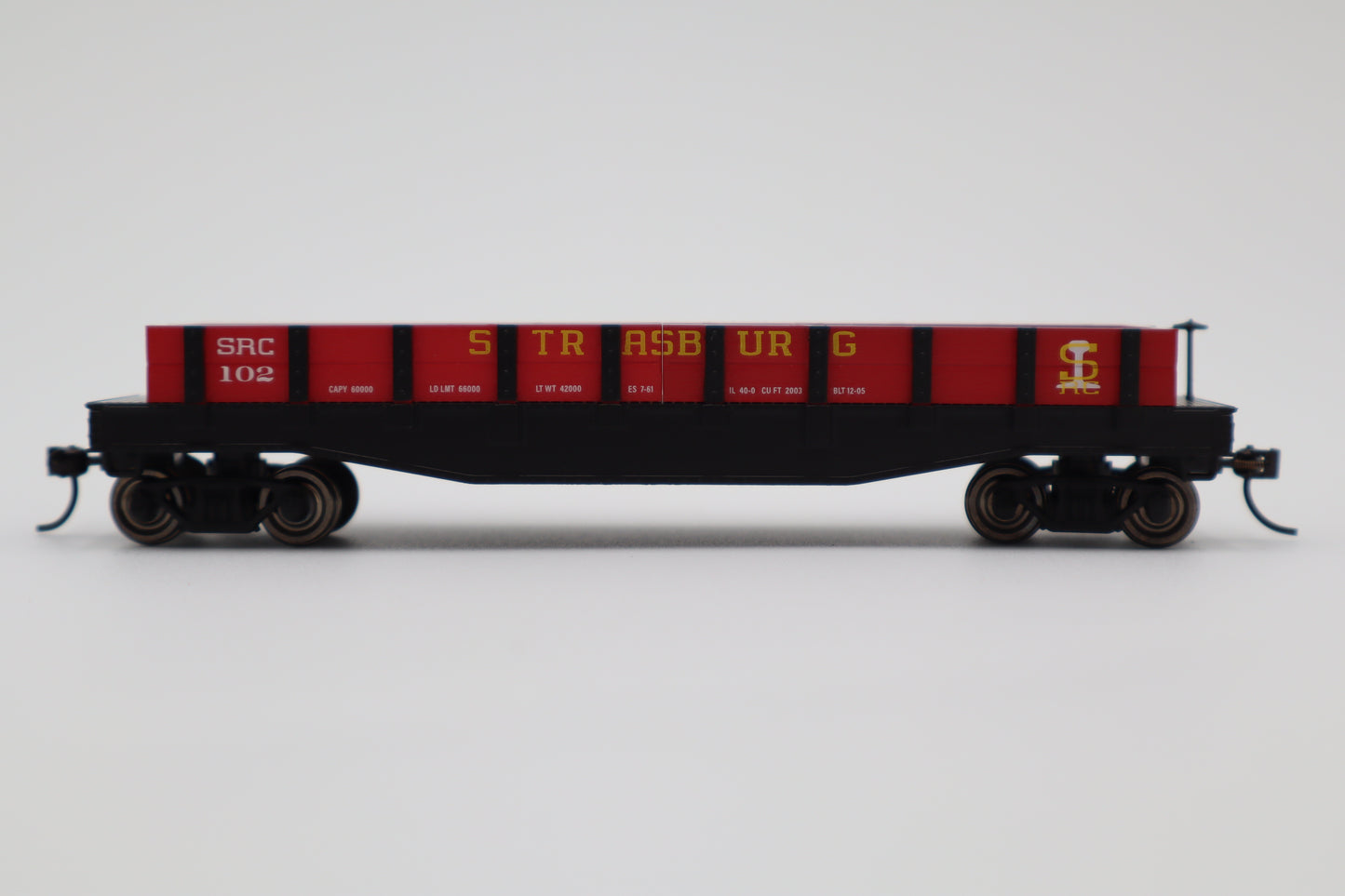 Lionel HO 2454300 - Gondola Car "Strasburg" #102