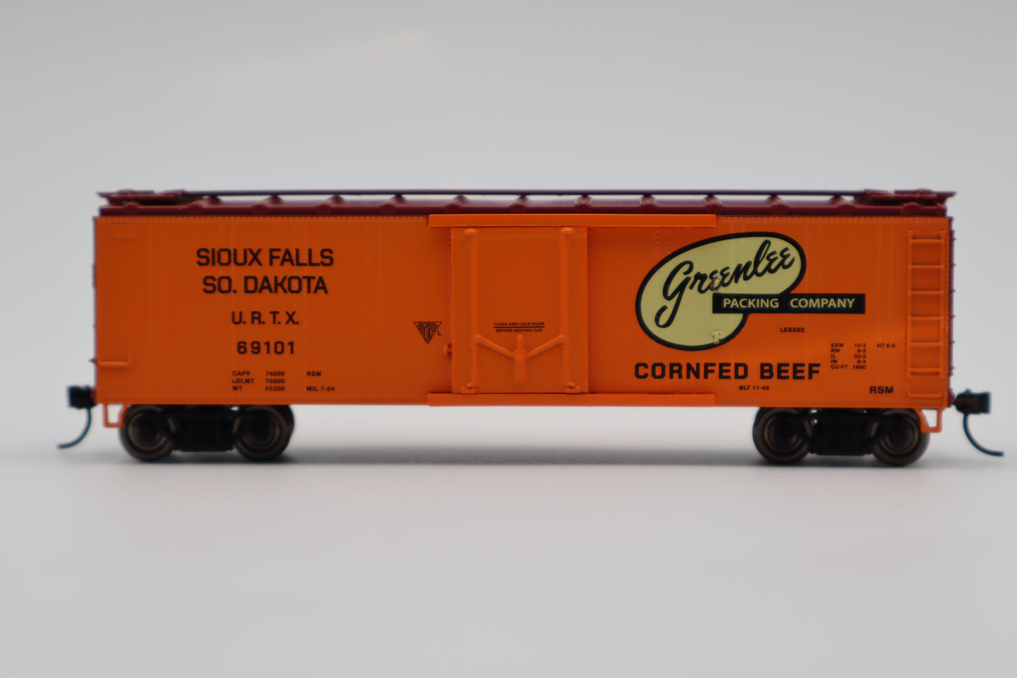 Lionel HO 2454320 - Reefer Car "Greenlee" #69101