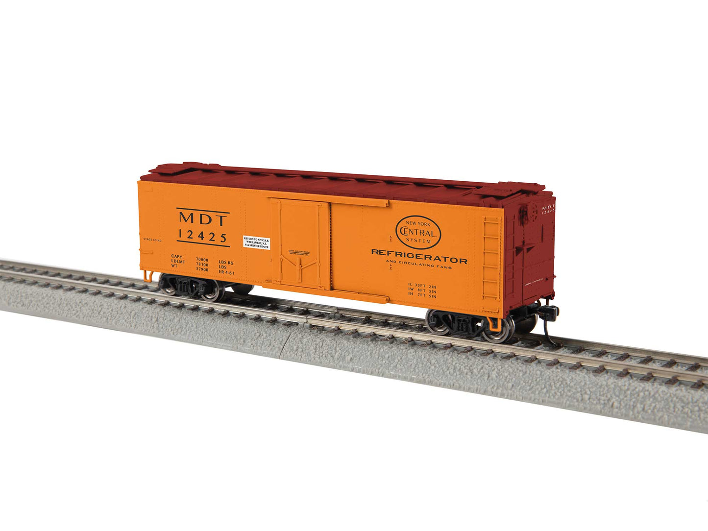 Lionel HO 2454330 - Reefer Car "New York Central" #12425