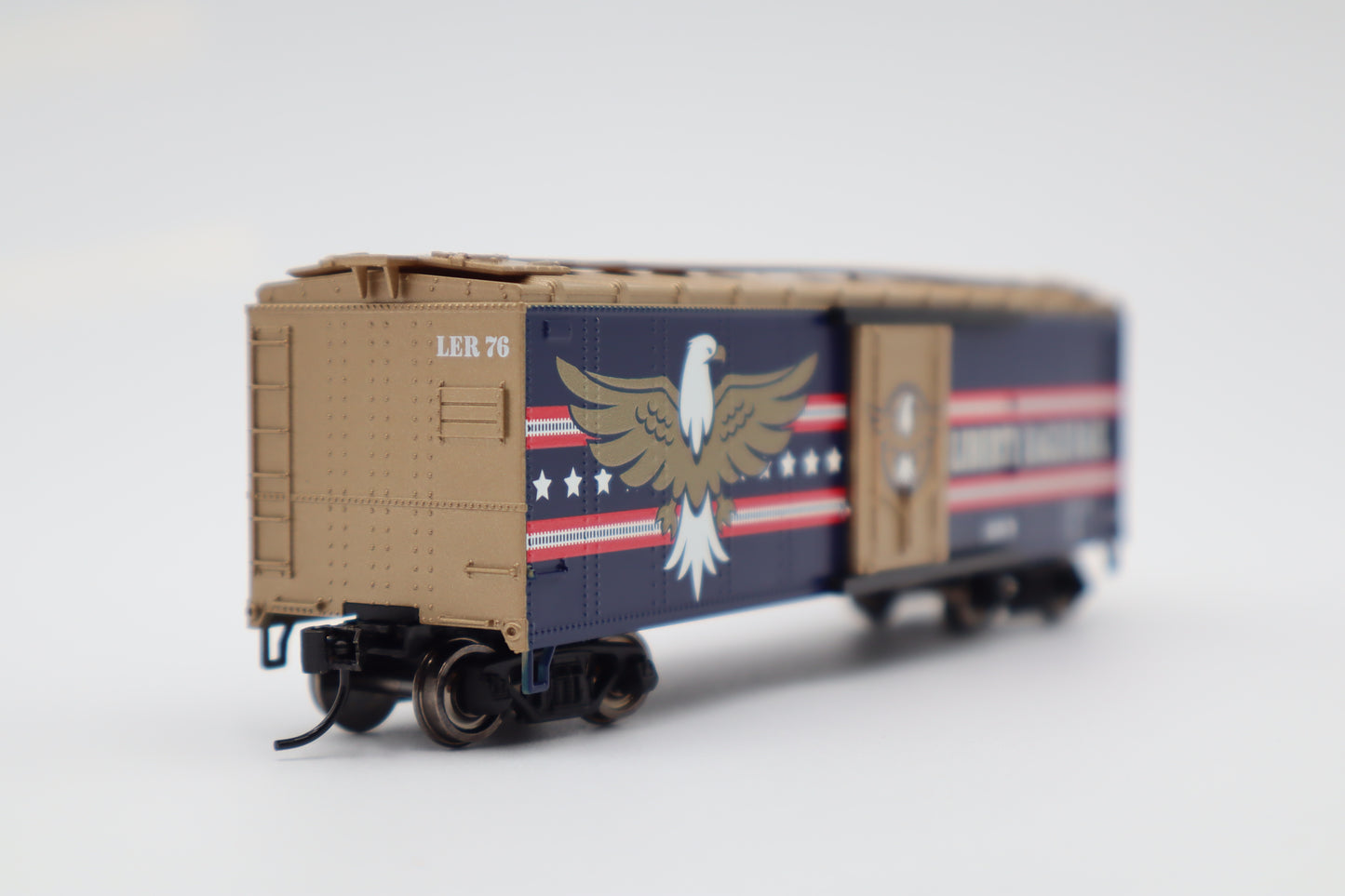 Lionel HO 2454370 - Reefer Car "U.S.A." #LER76