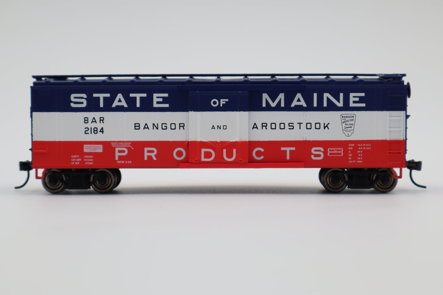 Lionel HO 2454380 - Boxcar "State of Maine" #2184