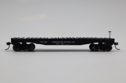 Lionel HO 2454420 - Steel-Deck Flatcar "Carnegie Steel" #4420
