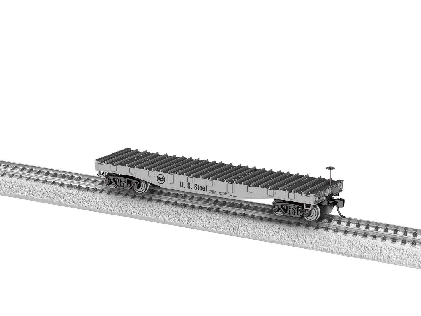 Lionel HO 2454430 - Steel-Deck Flatcar "U.S. Steel"