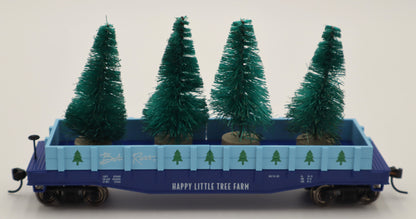 Lionel HO 2454590 - Bob Ross - Gondola Car "Happy Little Trees"