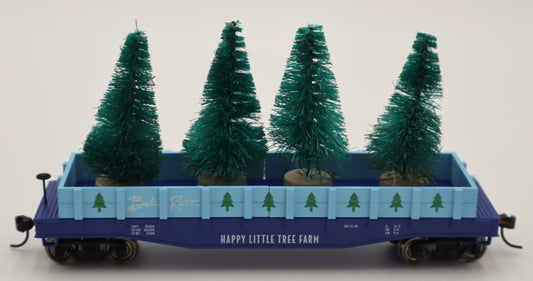 Lionel HO 2454590 - Bob Ross - Gondola Car "Happy Little Trees"
