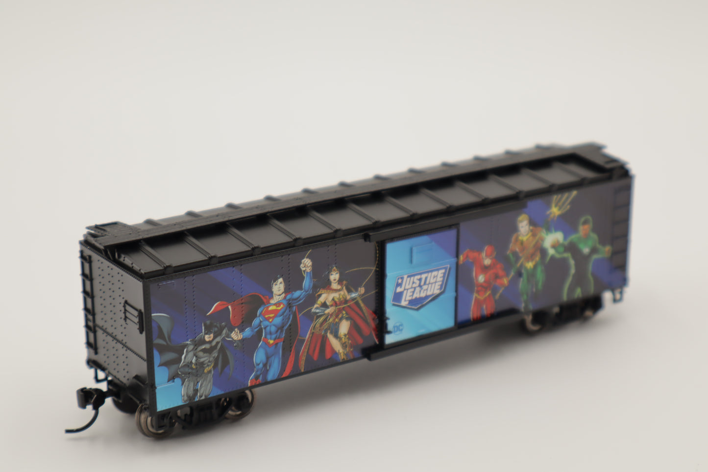 Lionel HO 2454610 - DC Comics - Boxcar "Justice League"