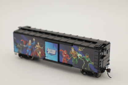 Lionel HO 2454610 - DC Comics - Boxcar "Justice League"