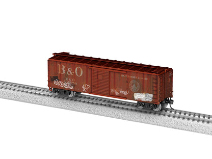 Lionel HO 2454710 - Boxcar "Baltimore & Ohio" #X2495 (Graffiti)