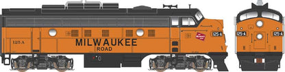 Bowser HO 24607 - Executive - EMD F-9A Diesel Locomotive "Milwuakee Road" #125A (w/DCC/Sound)