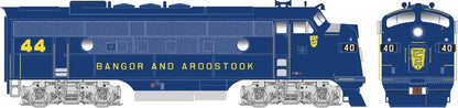 Bowser HO 24612 - Executive - EMD F3-A Diesel Locomotive "Bangor & Aroostook" #40 (w/DCC/Sound)