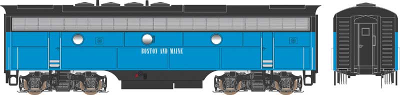 Bowser HO 24622 - Executive - EMD F-3B Diesel Locomotive "Boston & Maine" #4227 (Phase IV) w/DCC/Sound