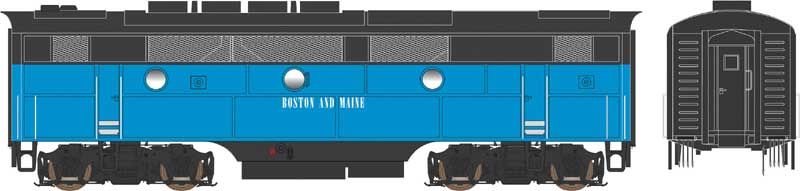 Bowser HO 24626 - Executive - EMD F-3B Diesel Locomotive "Boston & Maine" #4224 (Phase I) w/DCC/Sound