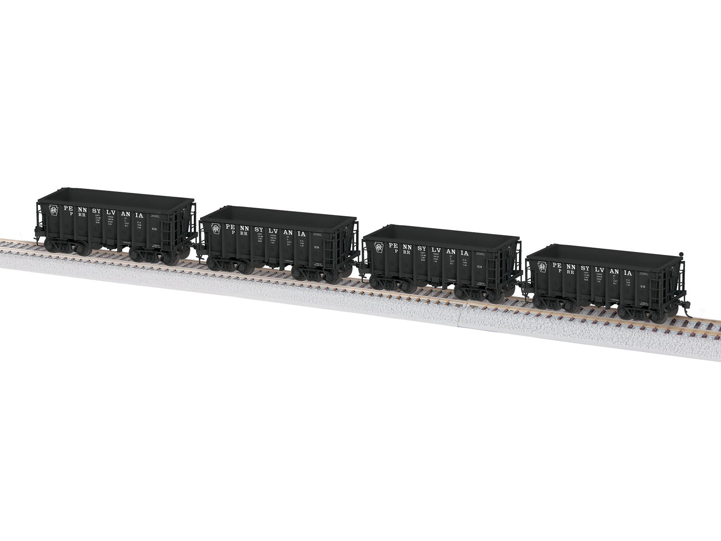 Lionel HO 2474099 - G38 Ore Car "Pennsylvania" Unnumbered (4 Pack)
