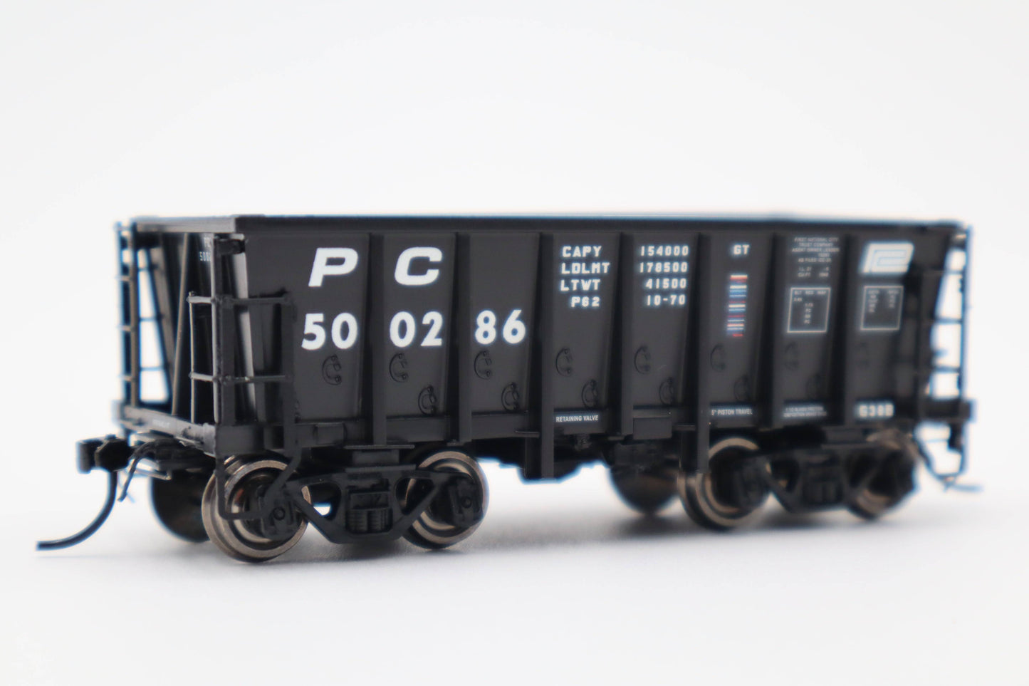 Lionel HO 2474100 - G38B Ore Car "Penn Central" #500286