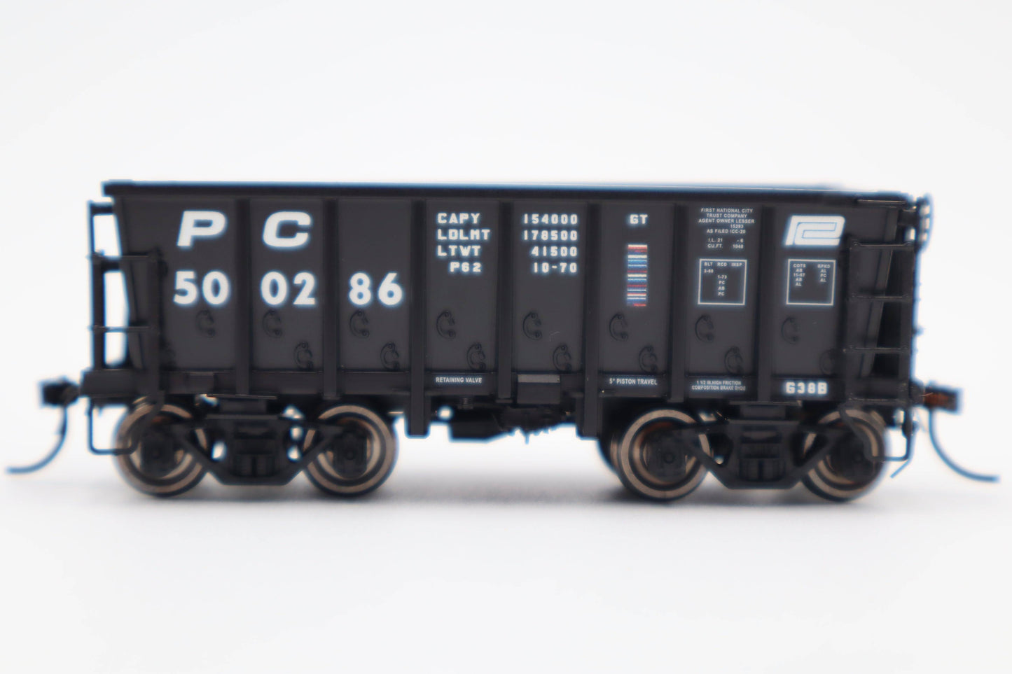 Lionel HO 2474100 - G38B Ore Car "Penn Central" #500286