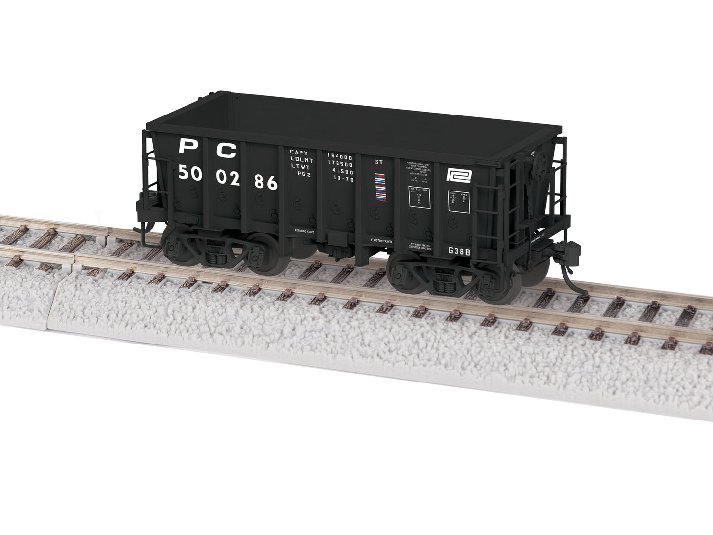 Lionel HO 2474100 - G38B Ore Car "Penn Central" #500286